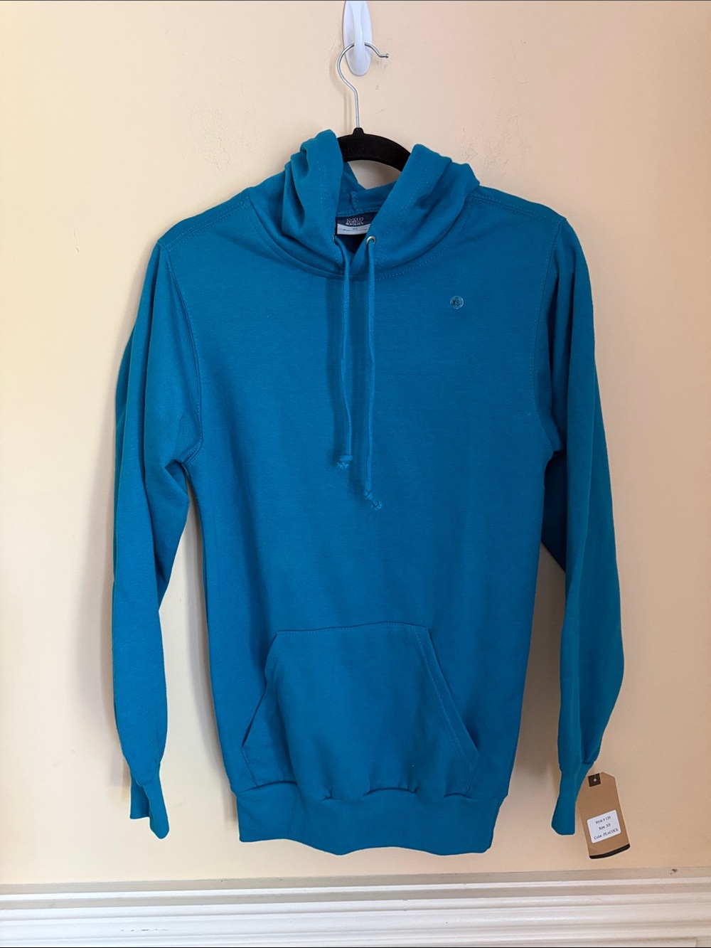 NWT MV Sport Teal Pullover Hoodie Sweatshirt‎ Size XS
